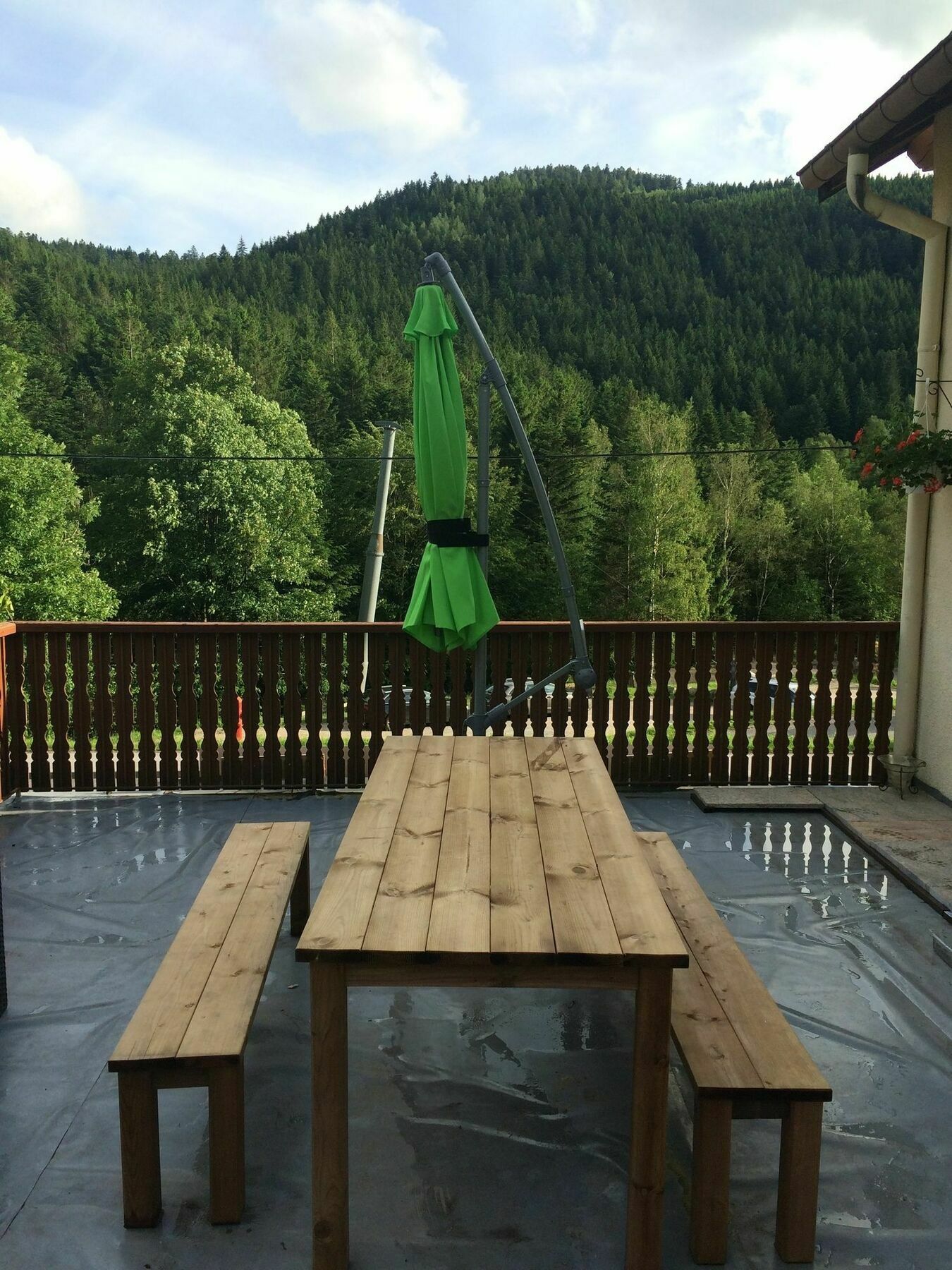 Gite De L'Ours La Bresse Exteriör bild
